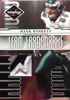2008 Leaf Limited - Team Trademarks Materials Prime #T-28 Hank Baskett Front