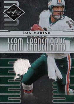 2008 Leaf Limited - Team Trademarks Materials Team Logo #T-2 Dan Marino Front