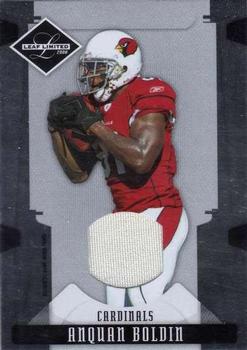 2008 Leaf Limited - Threads #1 Anquan Boldin Front