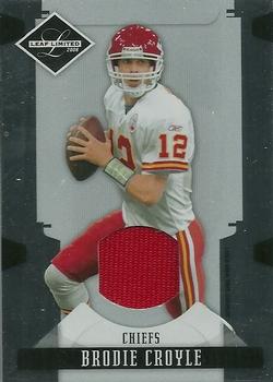 2008 Leaf Limited - Threads #50 Brodie Croyle Front