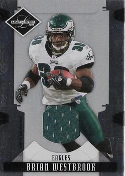 2008 Leaf Limited - Threads #75 Brian Westbrook Front