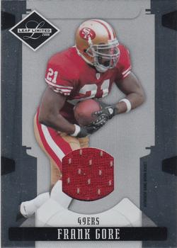 2008 Leaf Limited - Threads #84 Frank Gore Front