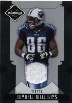 2008 Leaf Limited - Threads #97 Roydell Williams Front