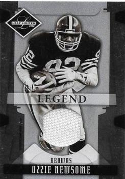 2008 Leaf Limited - Threads #167 Ozzie Newsome Front