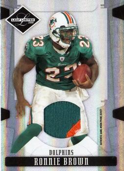 2008 Leaf Limited - Threads Prime #54 Ronnie Brown Front