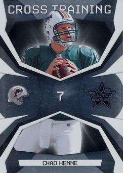 2008 Leaf Rookies & Stars - Cross Training #CT-3 Chad Henne Front