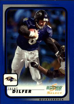 2001 Score Select #19 Trent Dilfer Front