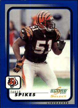 2001 Score Select #46 Takeo Spikes Front