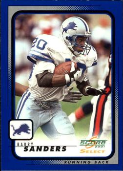 2001 Score Select #68 Barry Sanders Front