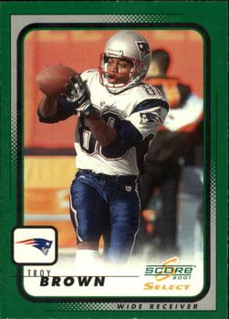 2001 Score Select #122 Troy Brown Front
