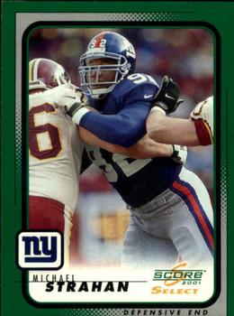 2001 Score Select #138 Michael Strahan Front