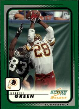 2001 Score Select #215 Darrell Green Front