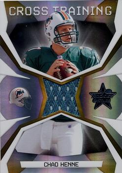 2008 Leaf Rookies & Stars - Cross Training Materials #CT-3 Chad Henne Front