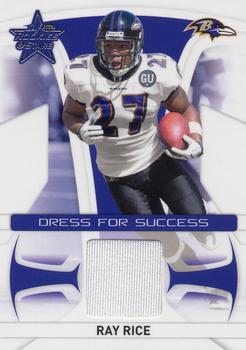 2008 Leaf Rookies & Stars - Dress for Success Jerseys #DS-17 Ray Rice Front