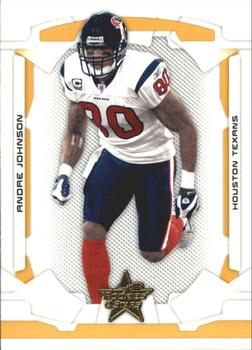 2008 Leaf Rookies & Stars - Gold Retail #38 Andre Johnson Front