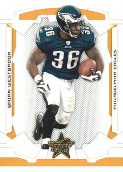 2008 Leaf Rookies & Stars - Gold Retail #73 Brian Westbrook Front