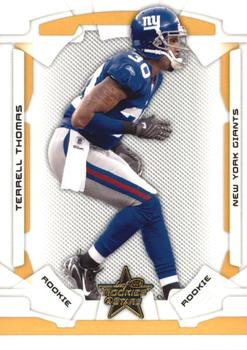 2008 Leaf Rookies & Stars - Gold Retail #179 Terrell Thomas Front