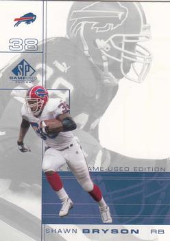2001 SP Game Used Edition #10 Shawn Bryson Front