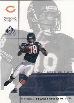 2001 SP Game Used Edition #17 Marcus Robinson Front