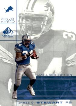 2001 SP Game Used Edition #34 James Stewart Front