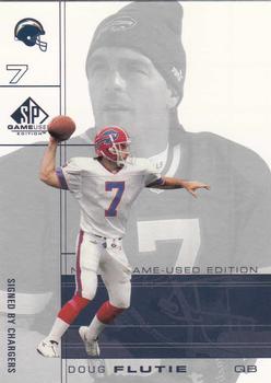 2001 SP Game Used Edition #74 Doug Flutie Front