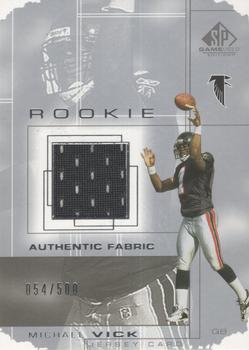 2001 SP Game Used Edition #91 Michael Vick Front