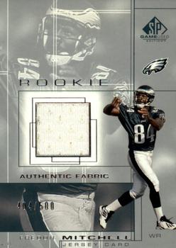 2001 SP Game Used Edition #101 Freddie Mitchell Front