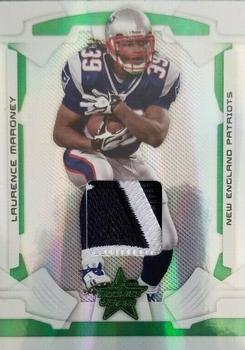 2008 Leaf Rookies & Stars - Materials Emerald Prime #59 Laurence Maroney Front