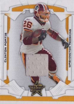 2008 Leaf Rookies & Stars - Materials Gold #98 Clinton Portis Front