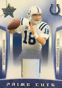 2008 Leaf Rookies & Stars - Prime Cuts #PC-1 Peyton Manning Front