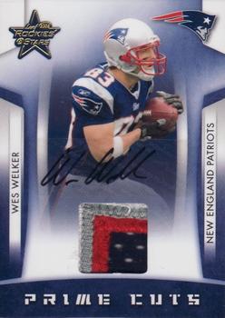 2008 Leaf Rookies & Stars - Prime Cuts #PC-7 Wes Welker Front