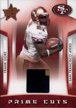 2008 Leaf Rookies & Stars - Prime Cuts #PC-12 Frank Gore Front