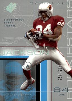 2001 SPx #124 Arnold Jackson Front