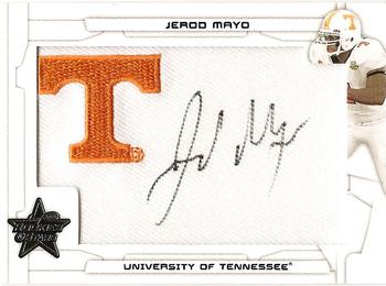 2008 Leaf Rookies & Stars - Rookie Patch Autographs College #228 Jerod Mayo Front