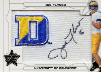 2008 Leaf Rookies & Stars - Rookie Patch Autographs College #230 Joe Flacco Front