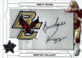 2008 Leaf Rookies & Stars - Rookie Patch Autographs College #245 Matt Ryan Front