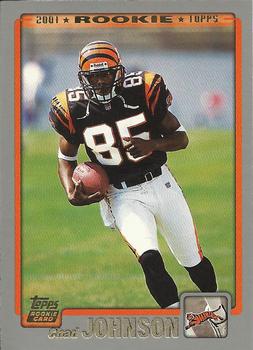 2001 Topps #340 Chad Johnson Front