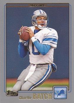 2001 Topps #105 Charlie Batch Front