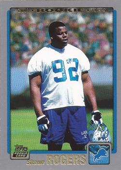 2001 Topps #377 Shaun Rogers Front