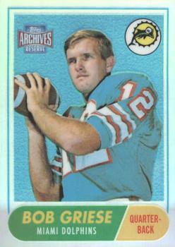 2001 Topps Archives Reserve #11 Bob Griese Front