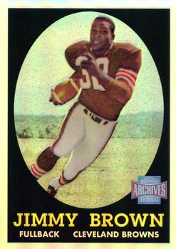 2001 Topps Archives Reserve #38 Jim Brown Front