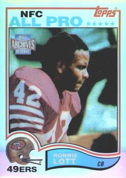 2001 Topps Archives Reserve #67 Ronnie Lott Front