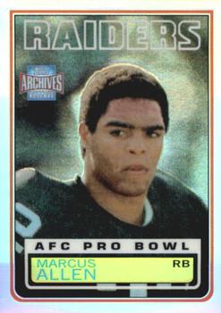 2001 Topps Archives Reserve #71 Marcus Allen Front