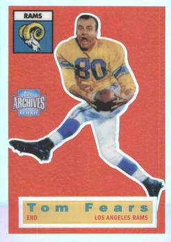 2001 Topps Archives Reserve #78 Tom Fears Front