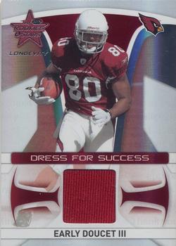 2008 Leaf Rookies & Stars Longevity - Dress for Success Jerseys #DS-30 Early Doucet Front