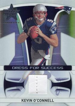 2008 Leaf Rookies & Stars Longevity - Dress for Success Shoes #DS-9 Kevin O'Connell Front