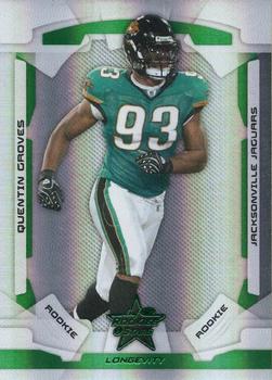 2008 Leaf Rookies & Stars Longevity - Emerald #171 Quentin Groves Front