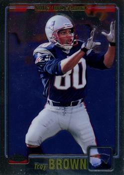 2001 Topps Chrome #39 Troy Brown Front