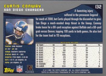 2001 Topps Chrome #132 Curtis Conway Back