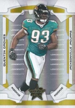 2008 Leaf Rookies & Stars - Longevity Gold #171 Quentin Groves Front